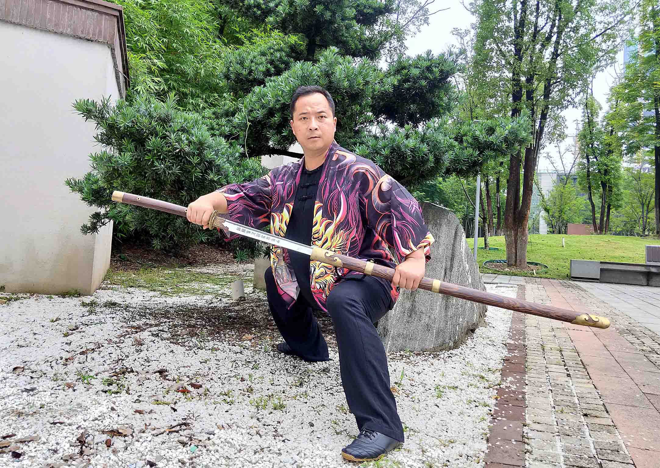 劈挂拳苗刀马俊祥